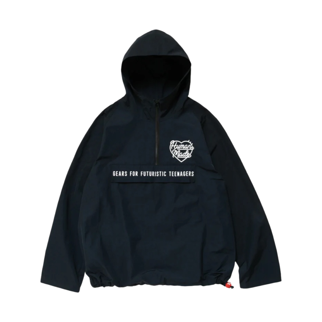 휴먼 메이드 하프집 아노락 네이비(Human Made Half-Zip Anorak Navy) - 1