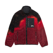 Stussy Sherpa Reversible Jacket Lava