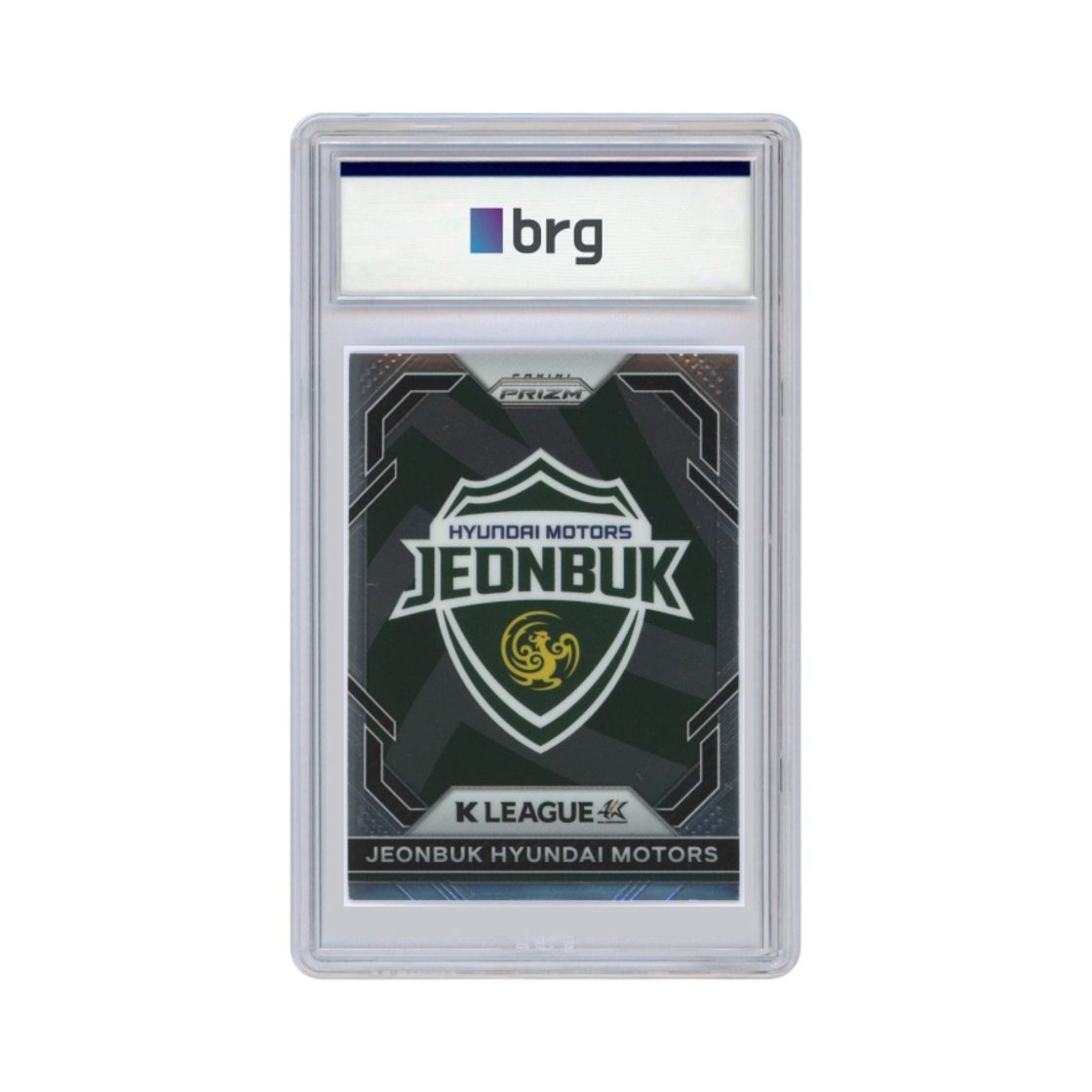 파니니 프리즘 K 리그 #8 전북 현대 모터스 팀 로고 축구 카드 2023(Panini Prizm K League #8 Jeonbuk Hyundai Motors Team Logo Soccer Card 2023)