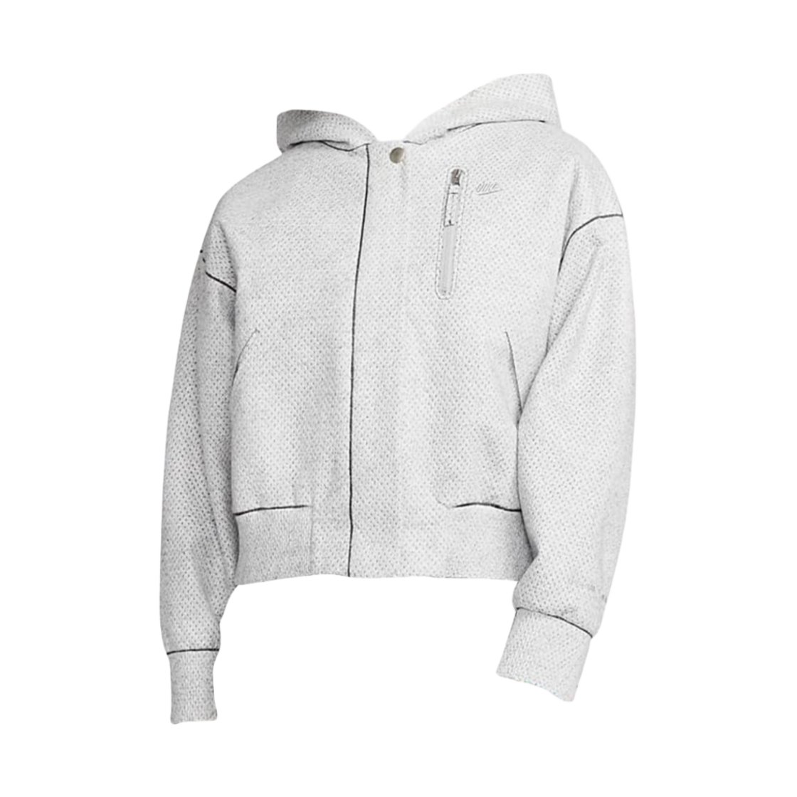 (W) 나이키 포워드 봄버 자켓 라이트 스모크 그레이 - 아시아((W) Nike Forward Bomber Jacket Light Smoke Grey - Asia) - 1