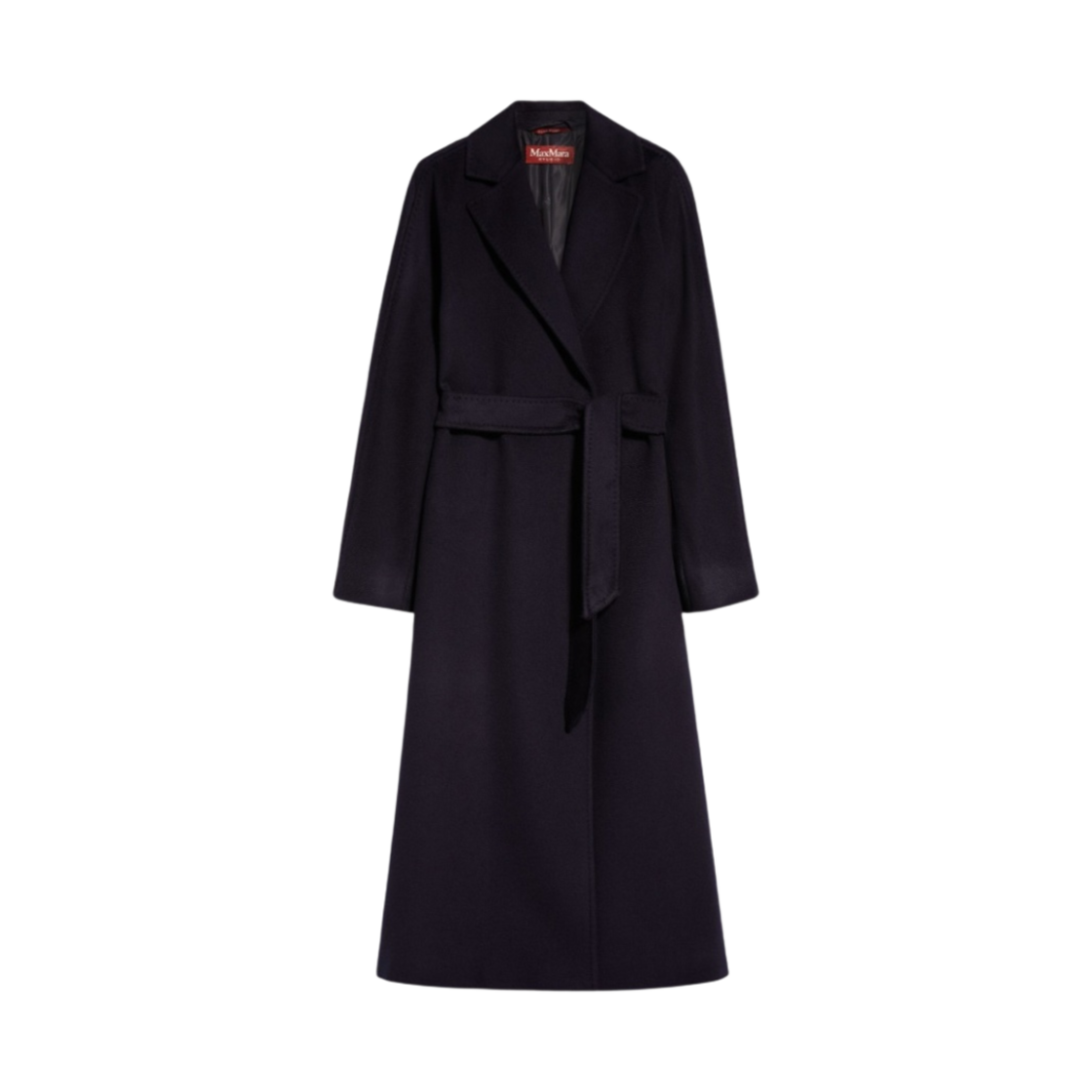 (W) 막스마라 파라테르 버진 울 코트 네이비((W) Max Mara Prater Virgin Wool Coat Navy) - 1