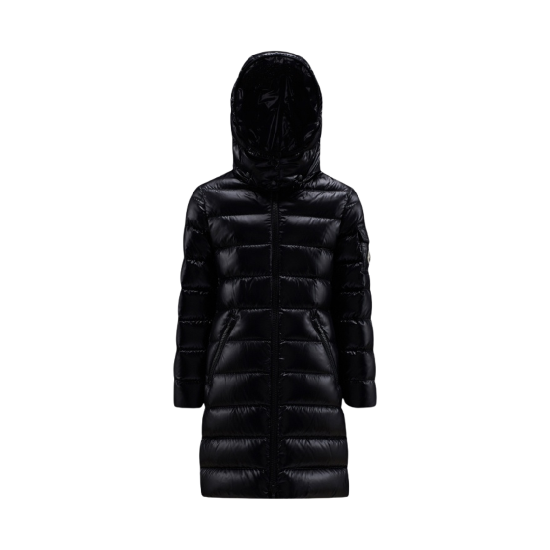 (키즈) 몽클레르 모카 롱 다운 자켓 블랙 - 22FW((Kids) Moncler Moka Long Down Jacket Black - 22FW) - 1