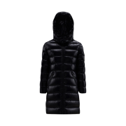 (Kids) Moncler Moka Long Down Jacket Black - 22FW