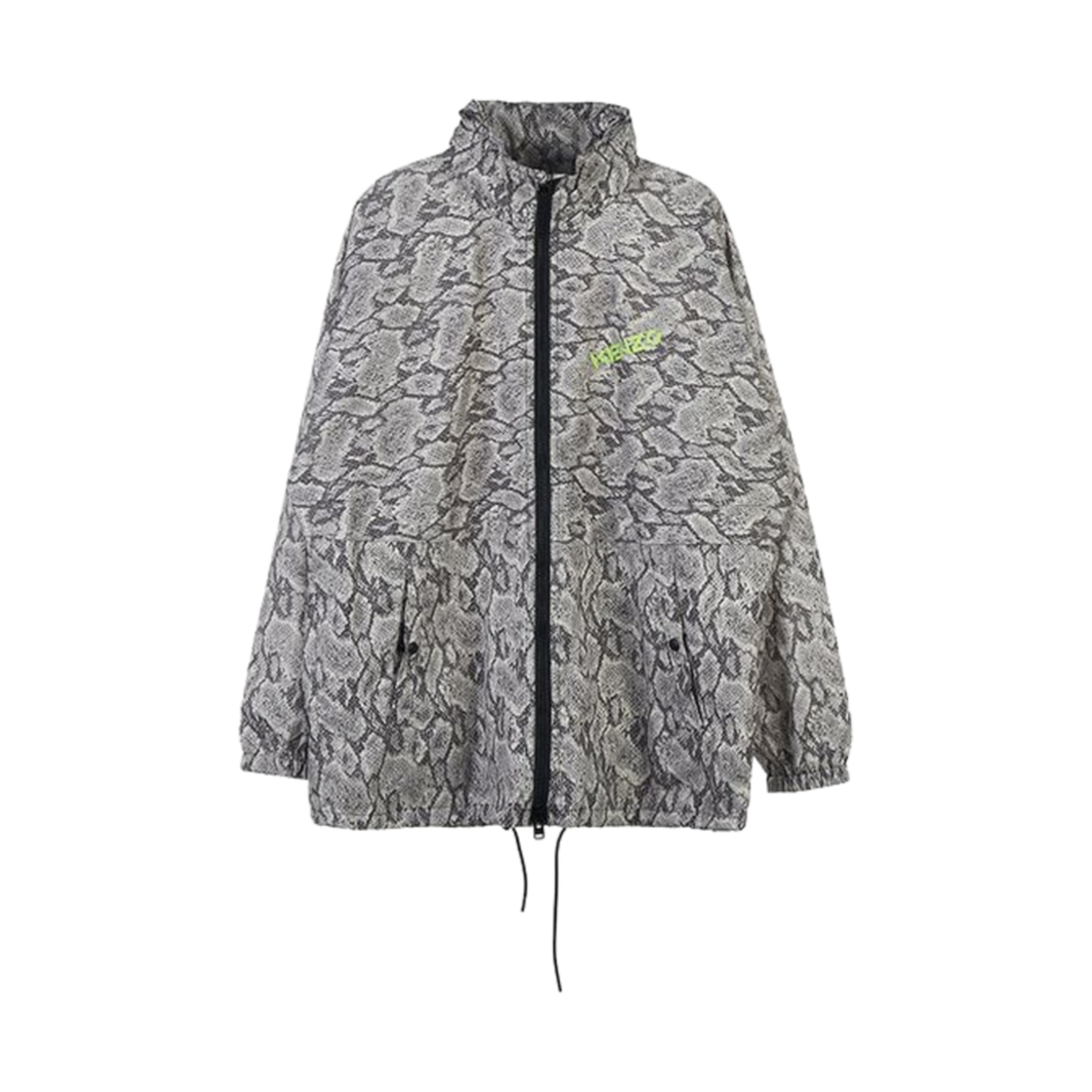 FC55BL0909NE-12 Kenzo Python Print Jacket Camel