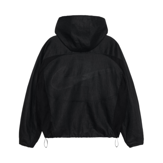 Nike x Stussy Linen Shell Jacket Black (FZ5751-010)