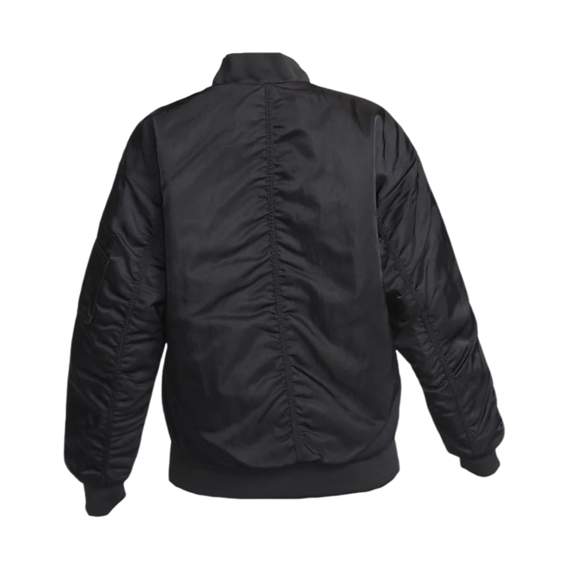 (W) 나이키 NSW 리버시블 바시티 봄버 자켓 블랙 - US/EU((W) Nike NSW Reversible Varsity Bomber Jacket Black - US/EU) - 2