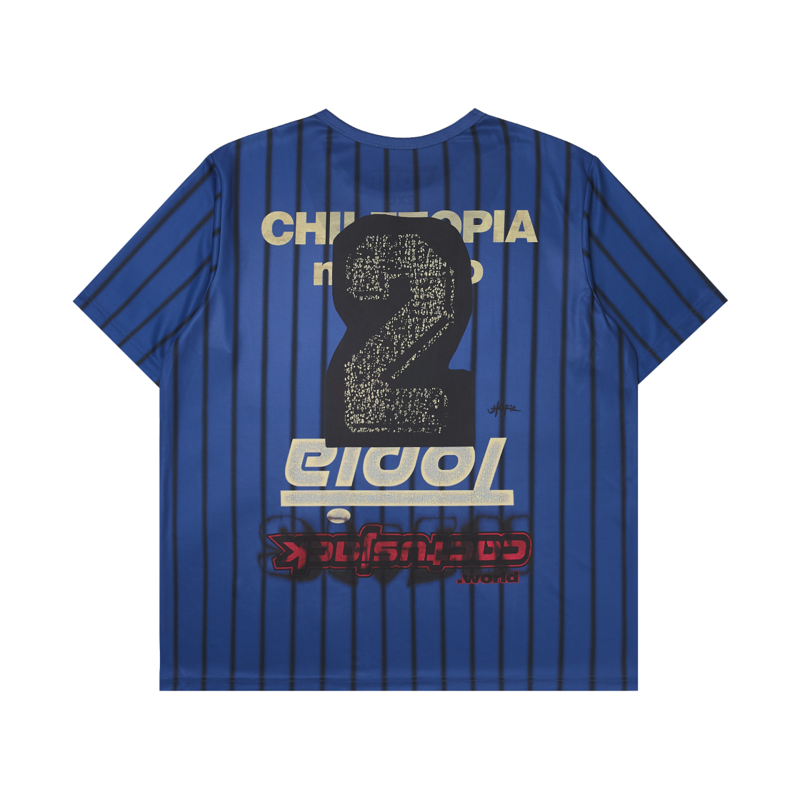 - Travis Scott Chile Soccer Jersey Blue