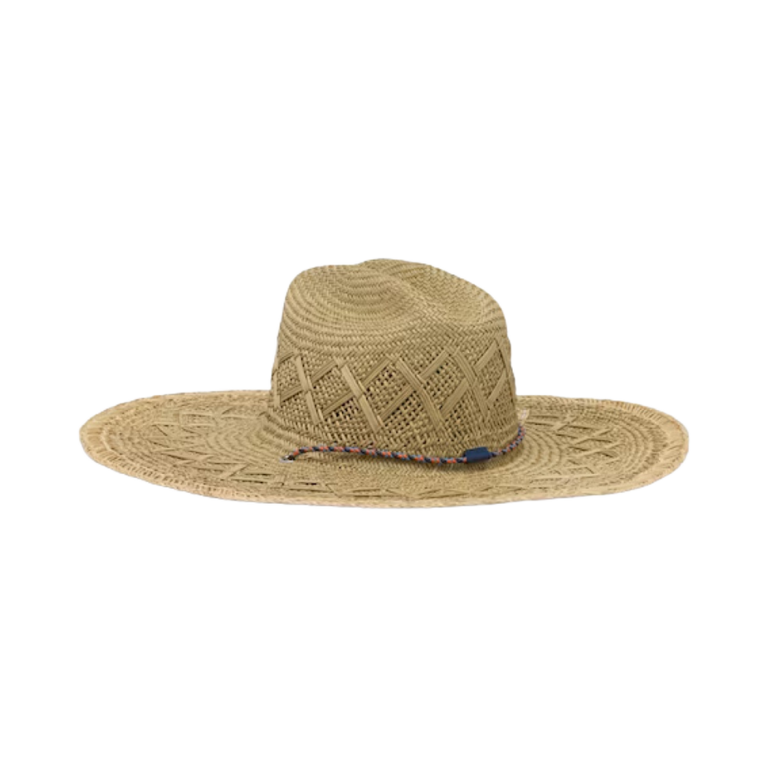 프라다 우븐 스트로 햇 내츄럴 브라이트 블루(Prada Woven Straw Hat Natural Bright Blue) - 2