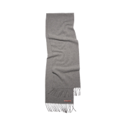 Acne Studios Skinny Wool Muffler Grey Melange