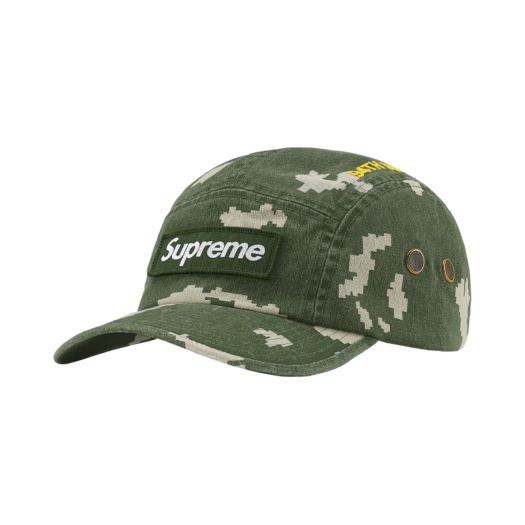 Supreme Military Camp Cap Olive Russian Camo - 21FW