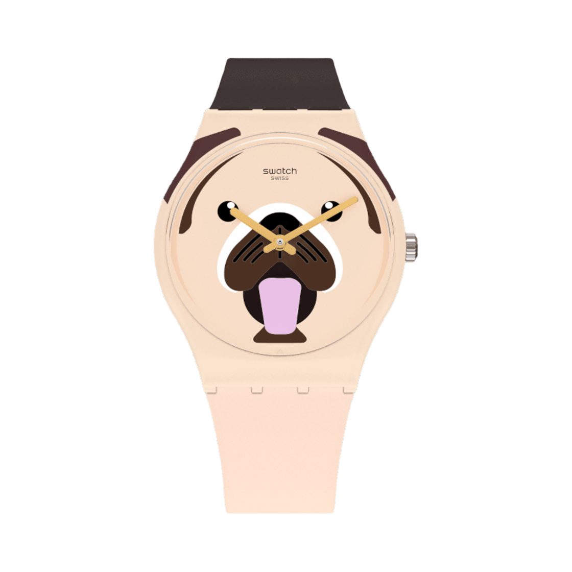 GT109 Swatch Carlito Quartz Brown