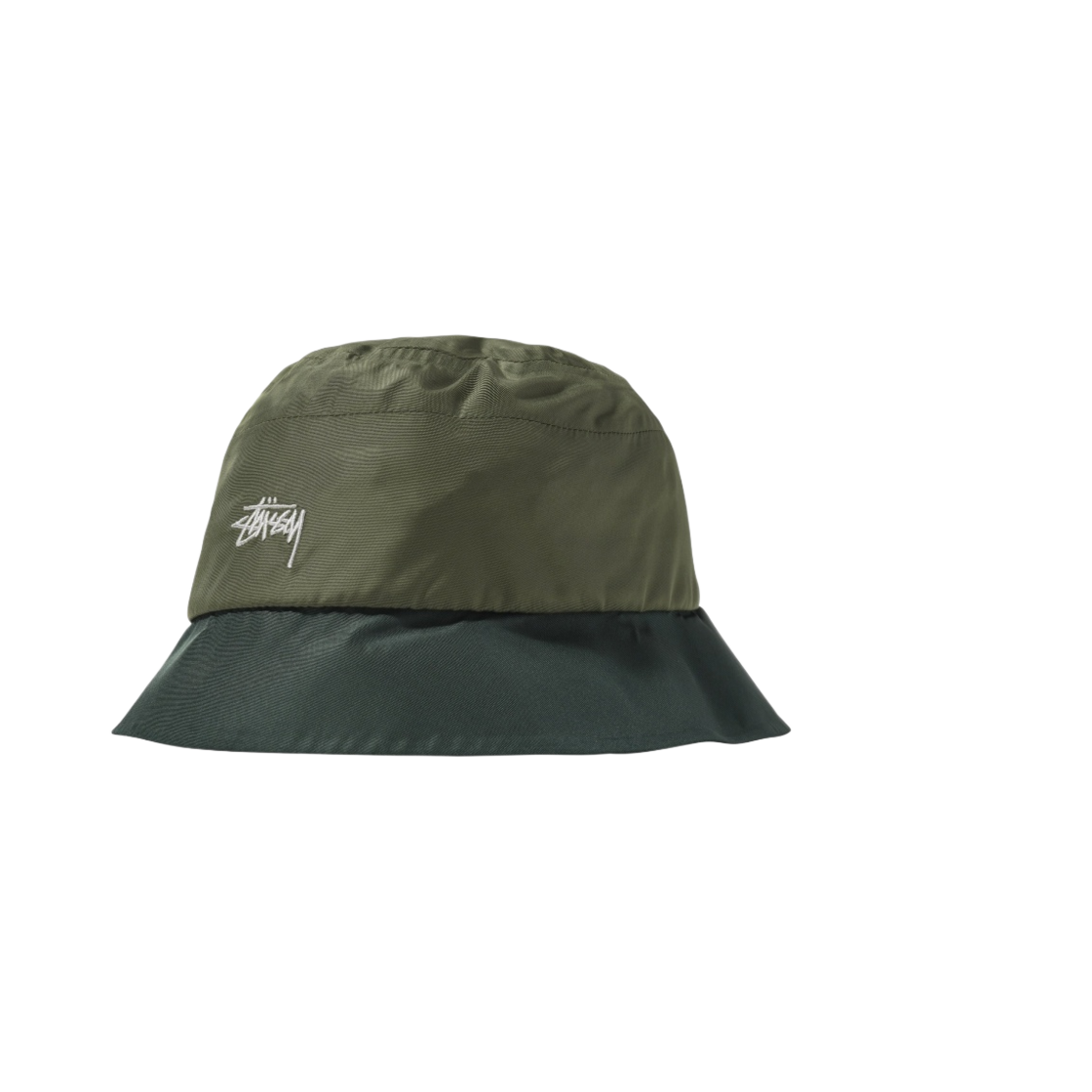 1321044 Stussy Outdoor Panel Bucket Hat Olive