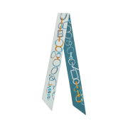 (W) Hermes Do Re Boucles Twilly Gris Perle Bleu Azur Caramel