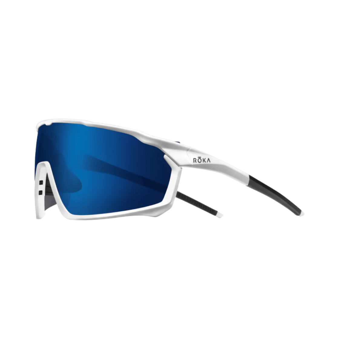 료카 CP-1X 글로스 화이트 프레임 다크 글레이셔 미러 렌즈(Roka CP-1X Gloss White Frame Dark Glacier Mirror Lens) - 2