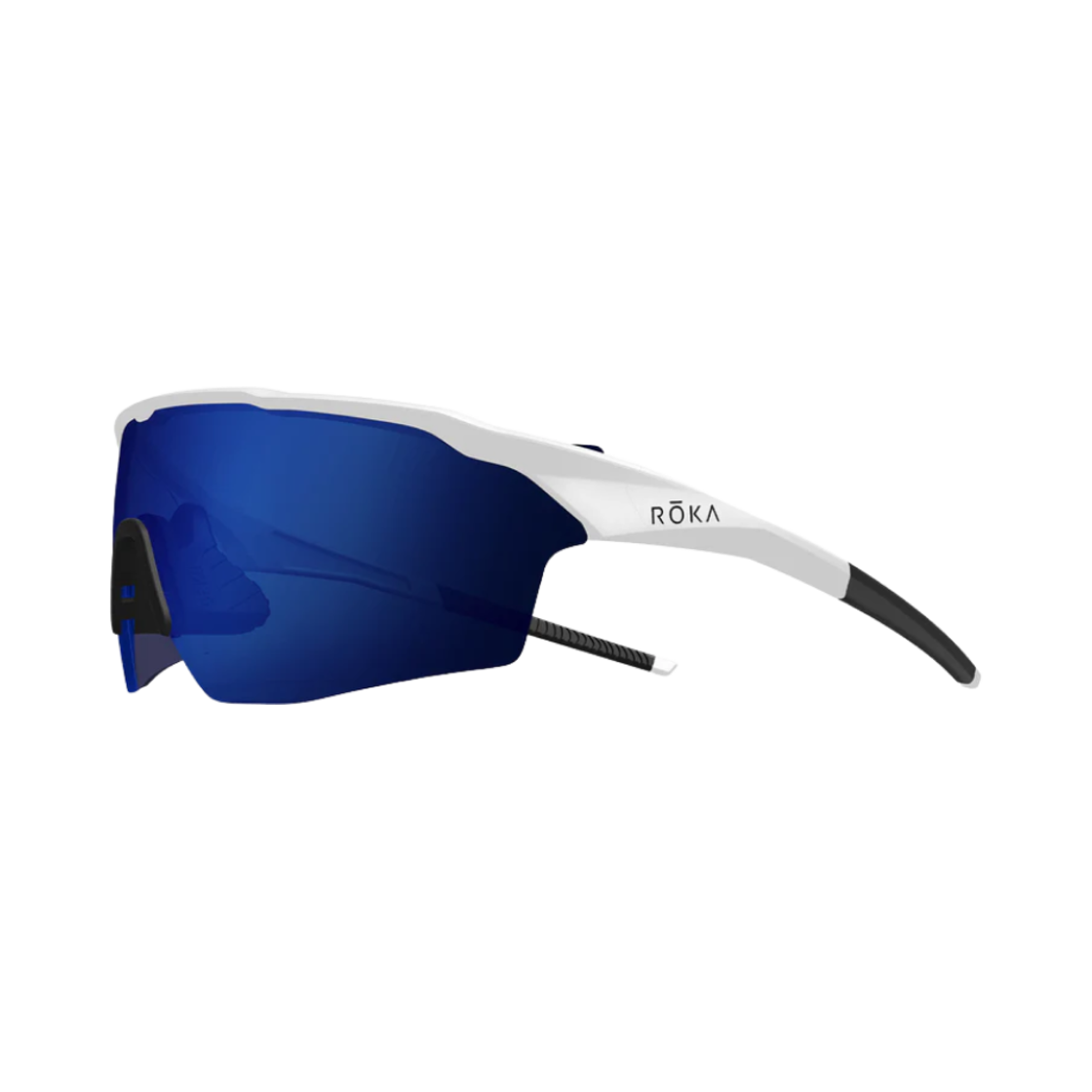 료카 SR-1X 글로스 화이트 프레임 다크 글레이셔 미러 렌즈(Roka SR-1X Gloss White Frame Dark Glacier Mirror Lens) - 2