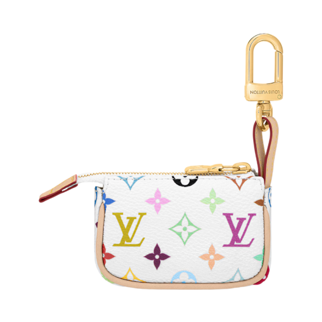 루이비통 x 무라카미 타카시 마이크로 포쉐트 모노그램 멀티컬러 화이트(Louis Vuitton x Murakami Takashi Micro Pochette Monogram Multicolor White) - 1