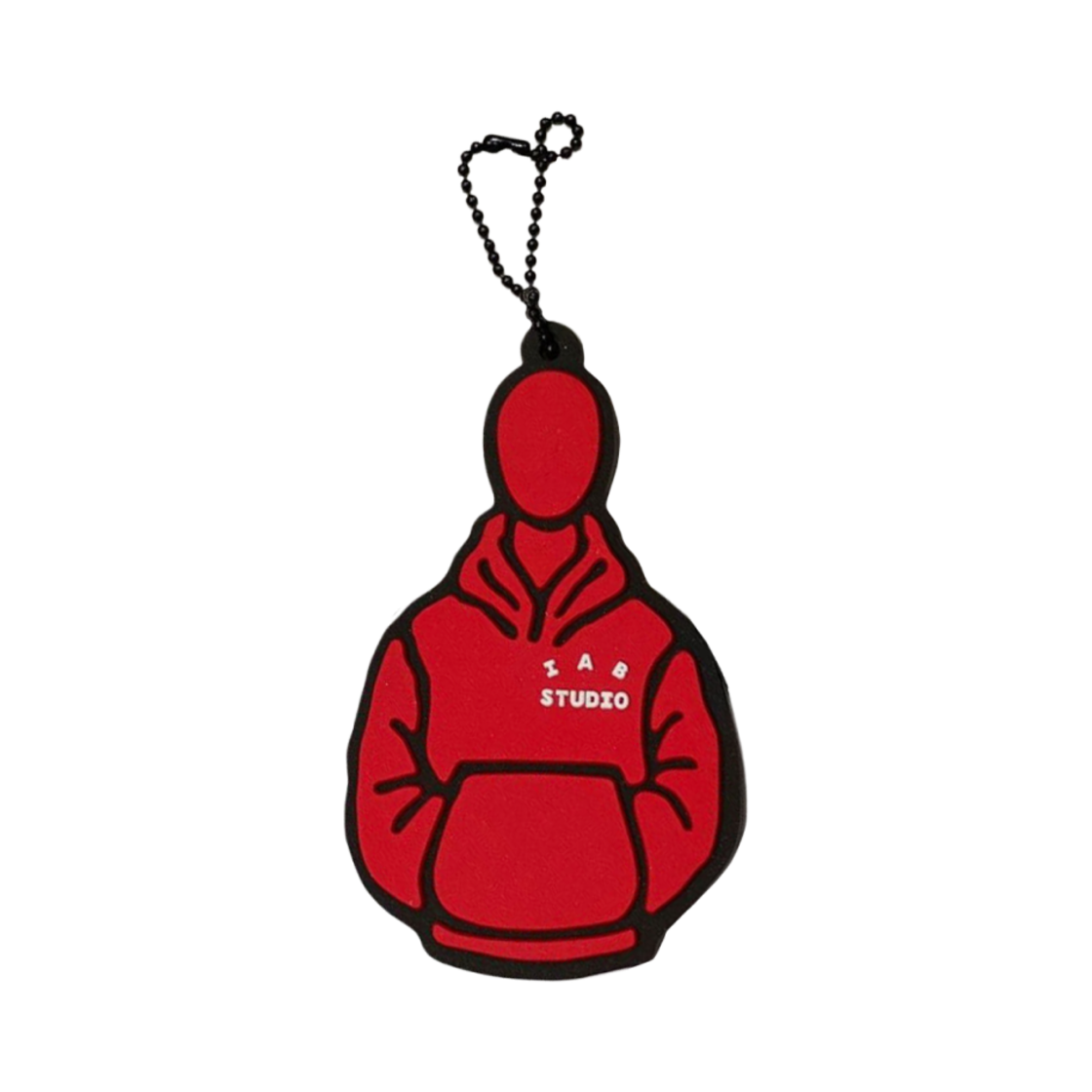 아이앱 스튜디오 후드 키링 레드(IAB Studio Hoodie Keyring Red)