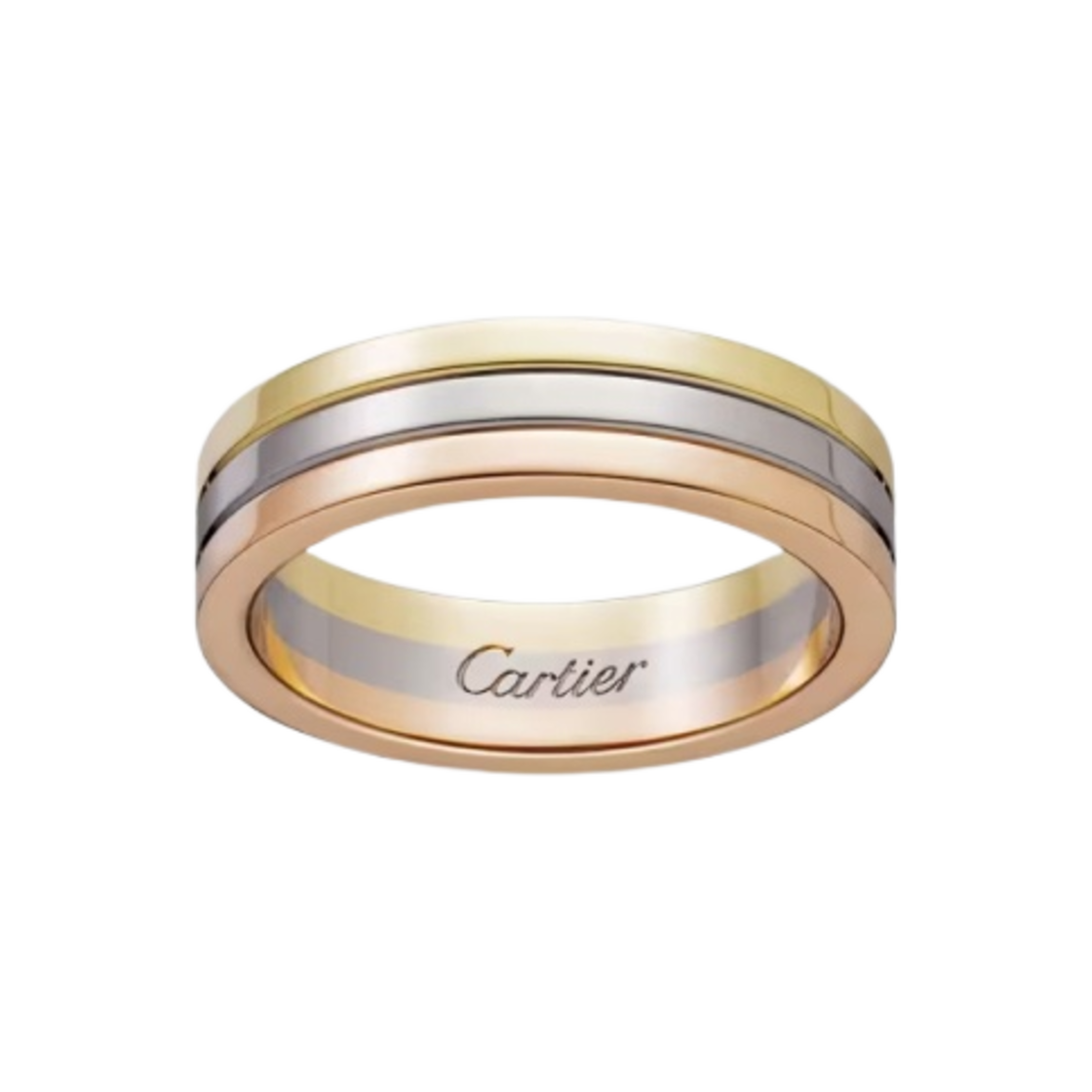 까르띠에 방돔 루이 까르띠에 웨딩 밴드 화이트 골드 옐로우 골드 로즈 골드(Cartier Vendome Louis Cartier Wedding Band White Gold Yellow Gold Rose Gold)