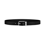 Louis Vuitton Pont Neuf 35mm Taiga Belt Black