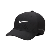Nike Dri-Fit ADV Club Structured Swoosh Cap Black White