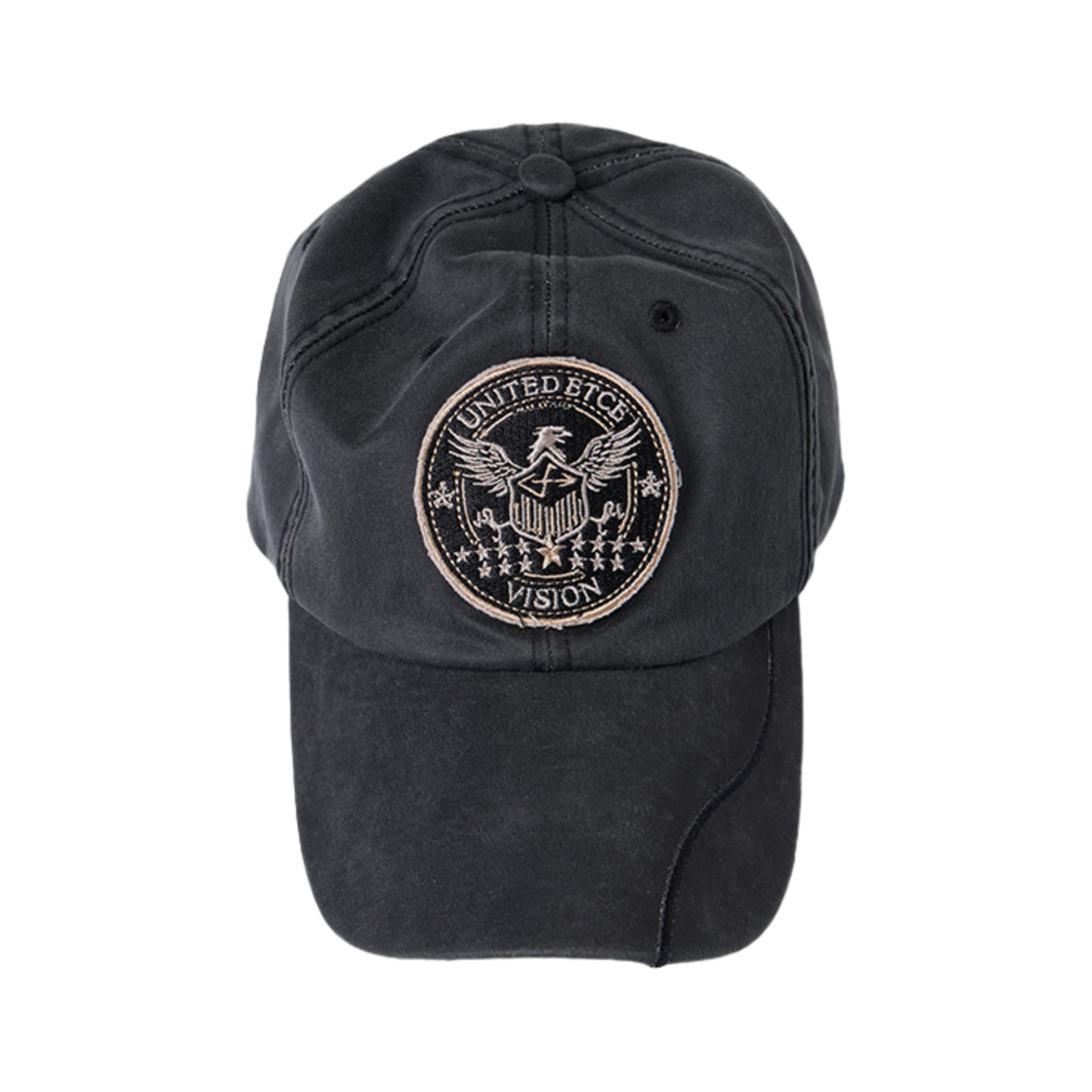ET2501CA03CH ETCE United Patch Ball Cap Charcoal