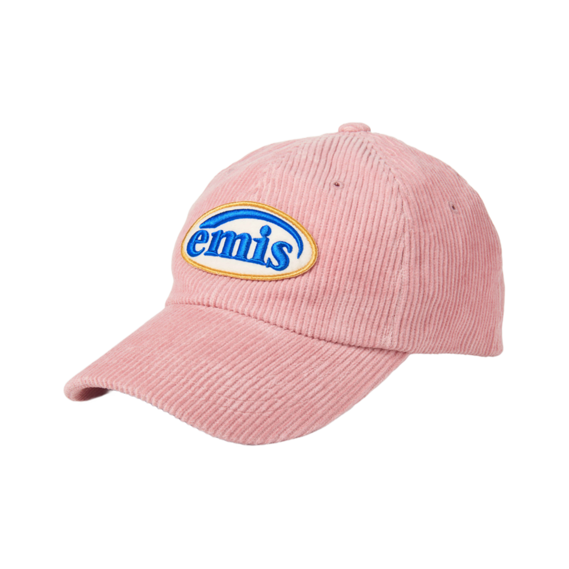 - Emis Corduroy Wappen Ball Cap Pink