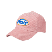 Emis Corduroy Wappen Ball Cap Pink