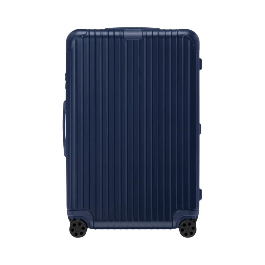 리모와 에센셜 체크인 라지 폴리카보네이트 수트케이스 매트 블루(Rimowa Essential Check-In Large Polycarbonate Suitcase Matte Blue)