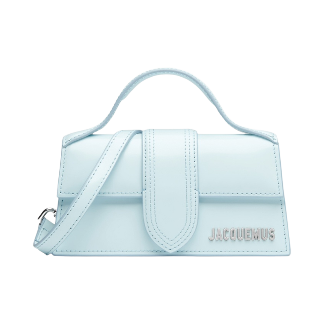 213BA006-3128-320 Jacquemus Le Bambino Small Flap Bag Light Blue