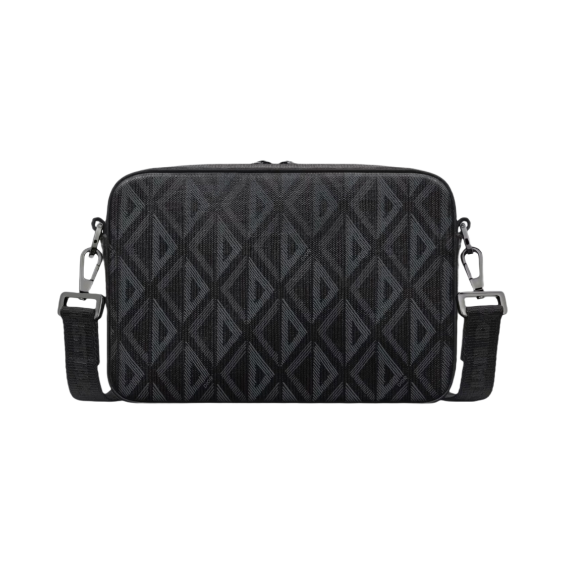 디올 스트랩 사파리백 CD 다이아몬드 캔버스 블랙(Dior Safari Bag with Strap CD Diamond Canvas Black) - 3