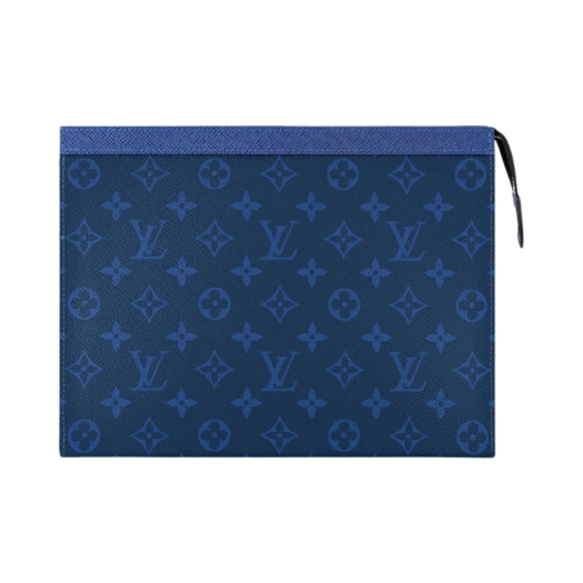 Louis Vuitton Pochette Voyage MM Taigarama Monogram Pacific Blue