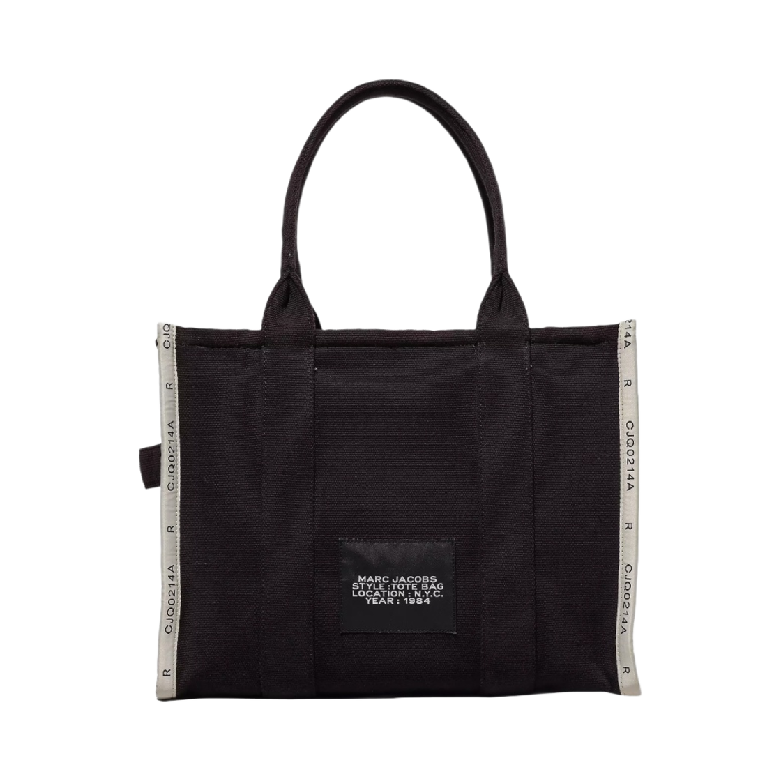 마크 제이콥스 더 자카드 라지 토트백 블랙(Marc Jacobs The Jacquard Large Tote Bag Black) - 3
