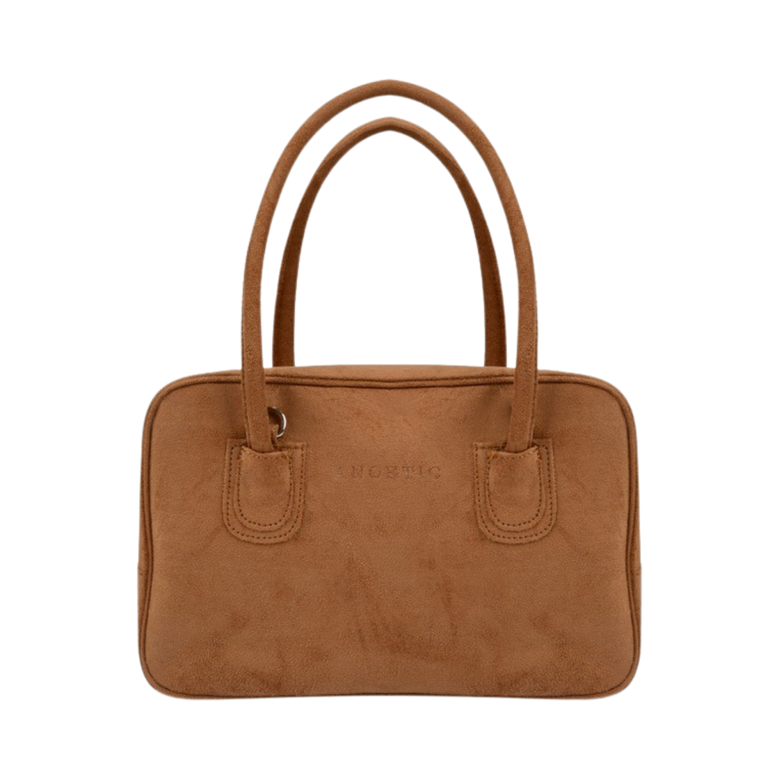 아노에틱 투웨이 스웨이드 토트 백 브라운