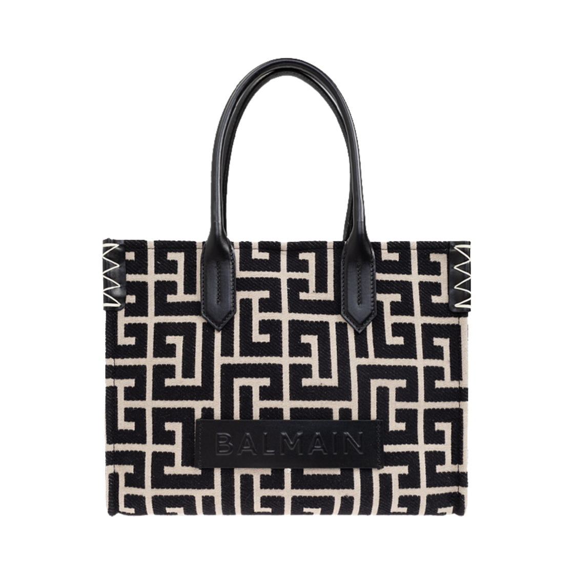 발망 B-아미 모노그램 토트백 블랙(Balmain B-Army Monogrammed Tote Bag Black)