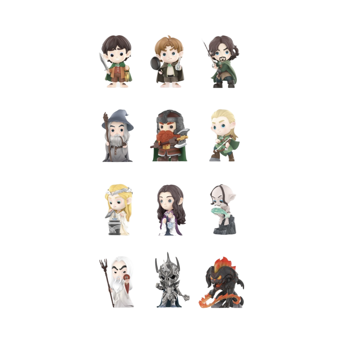 팝마트 반지의 제왕 클래식 시리즈 미개봉 랜덤박스 100% (12개입)(Pop Mart The Lord of the Rings Classic Series Sealed Case 100% (12 Blind Boxes)) - 2