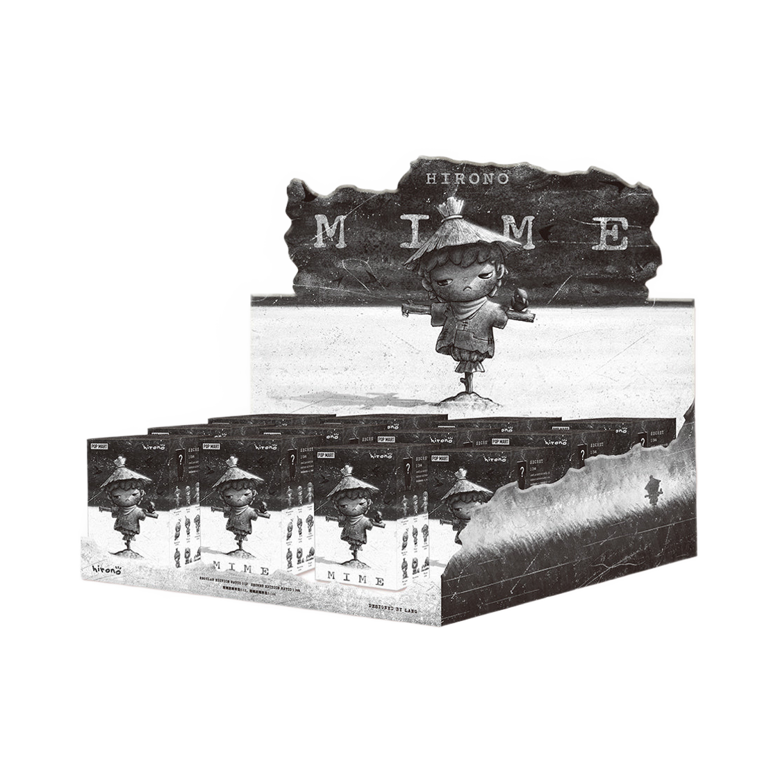 팝마트 히로노 마임 시리즈 미개봉 랜덤박스 (12개입)(Pop Mart Hirono Mime Series Sealed Case (12 Blind Boxes))