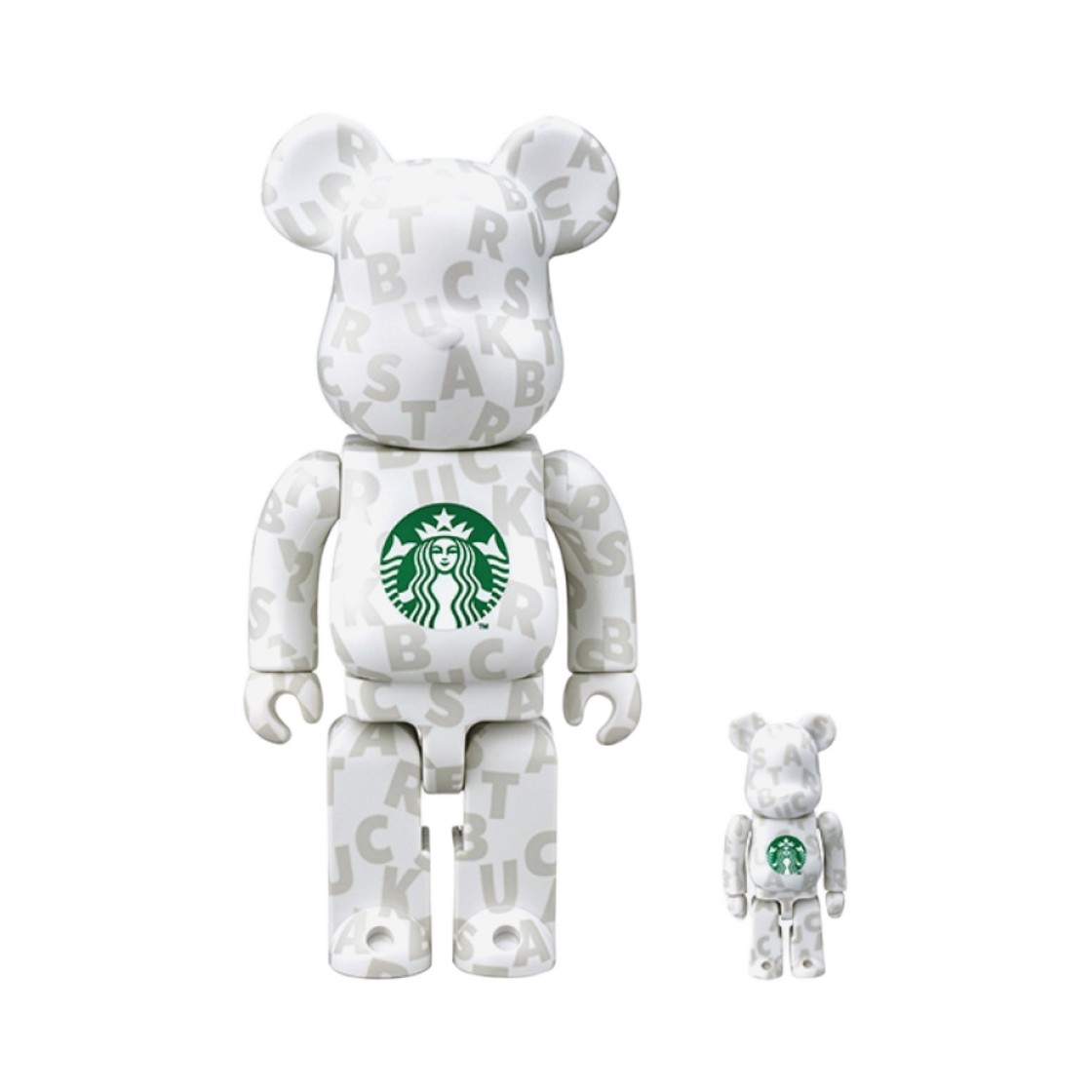 베어브릭 x 스타벅스 100% & 400% 세트 - 대만 한정