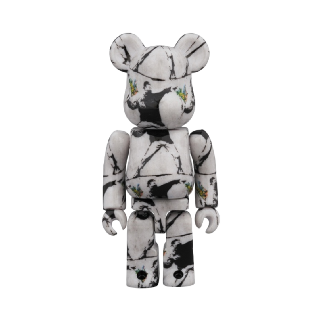 베어브릭 뱅크시 플라워 봄버 100% & 400% 세트(Bearbrick Banksy Flower Bomber 100% & 400% Set) - 3