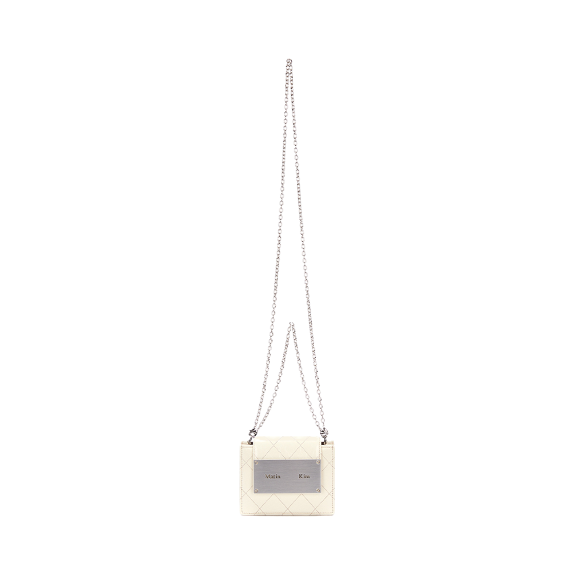 마뗑킴 퀼팅 아코디언 미니백 아이보리(Matin Kim Quilting Accordion Mini Bag Ivory)