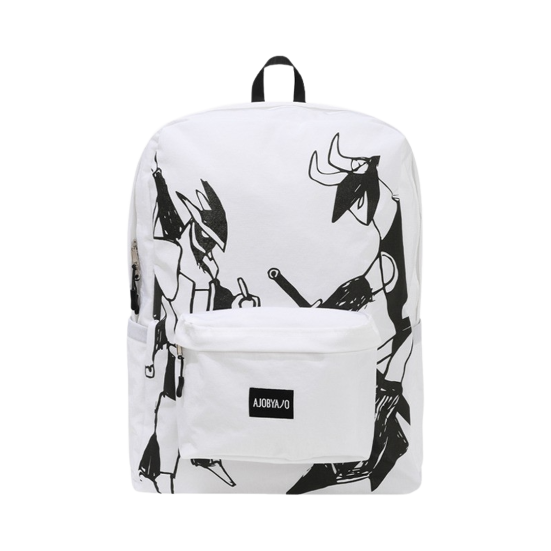 AJO22SSBG01WH Ajobyajo Robots Duel Backpack White