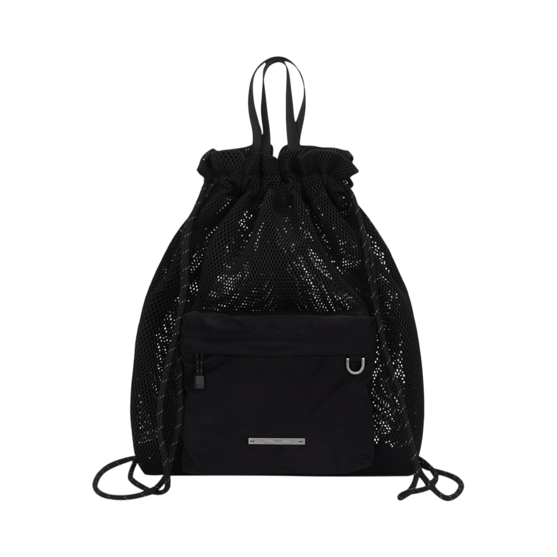 마뗑킴 카고 메쉬 백팩 블랙(Matin Kim Cargo Mesh Backpack Black)