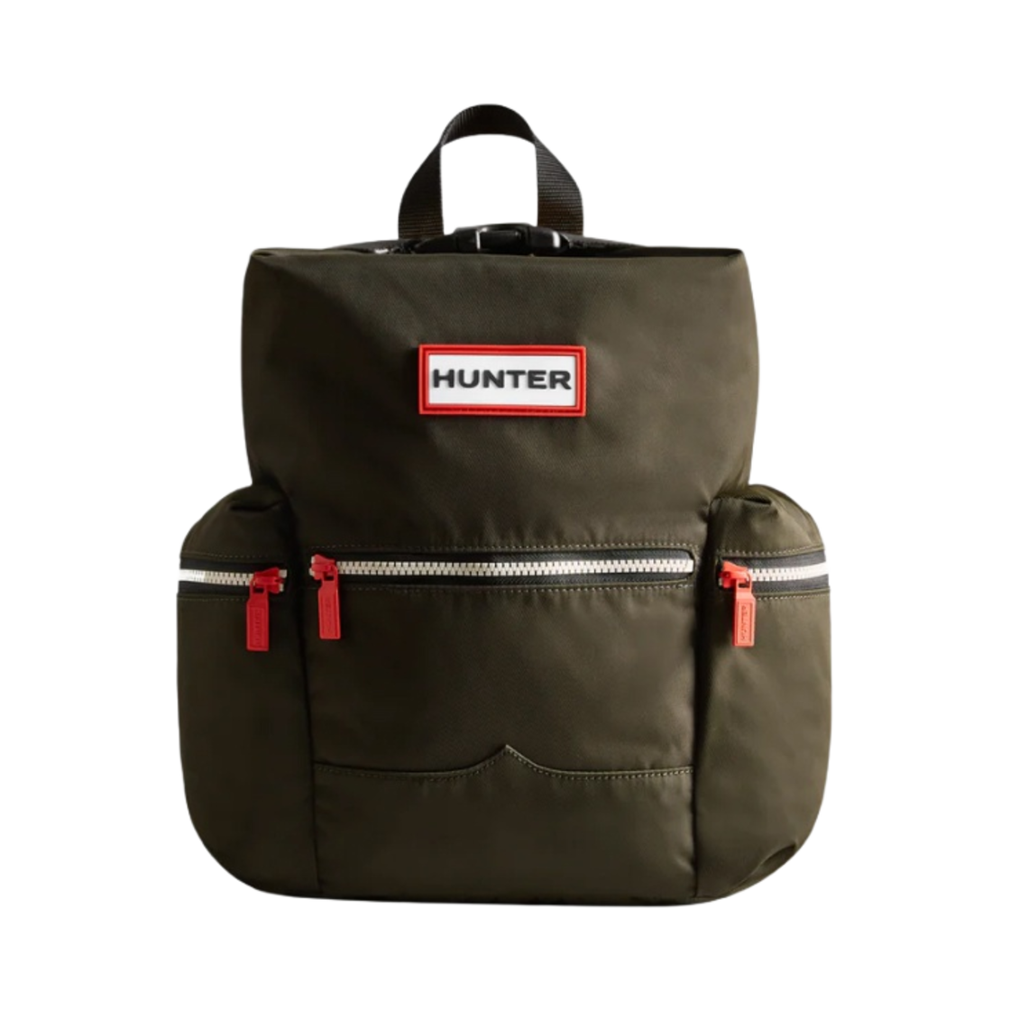 UBB6018ACD-DOV Hunter Nylon Mini Topclip Backpack Dark Olive