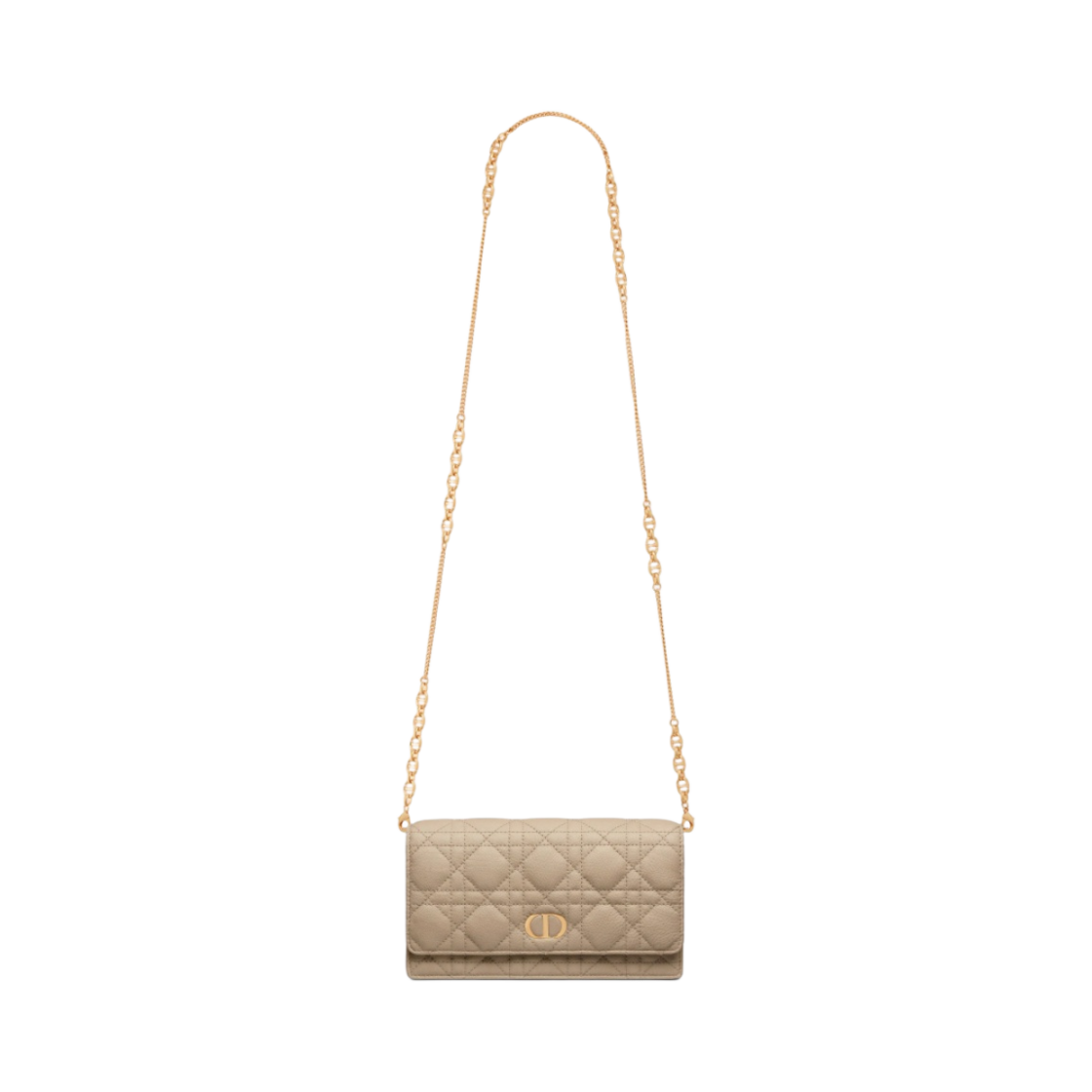 디올 카로 파우치 서플 까나쥬 카프스킨 샌드(Dior Caro Pouch Supple Cannage Calfskin Sand) - 4