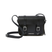 Dr. Martens 7 Inch Leather Satchel Black
