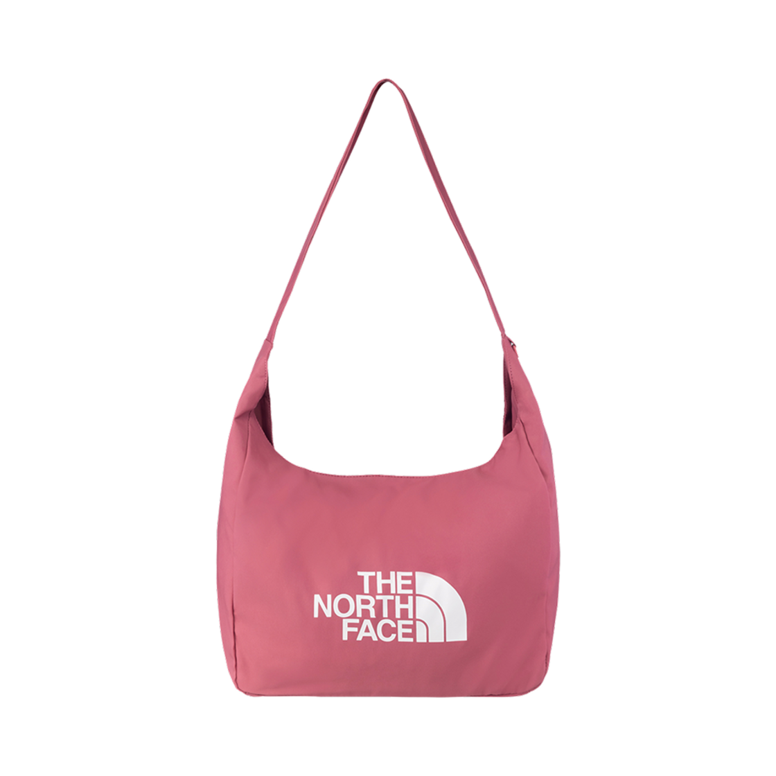 NN2PR21N The North Face White Label Big Logo Shoulder Bag Rose Pink