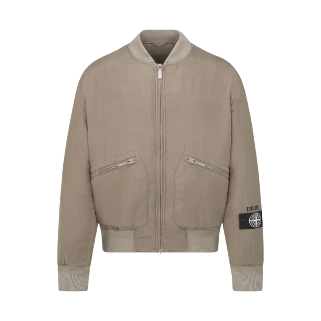 493C401A6263-C878 Dior x Stone Island Bomber Jacket Brown