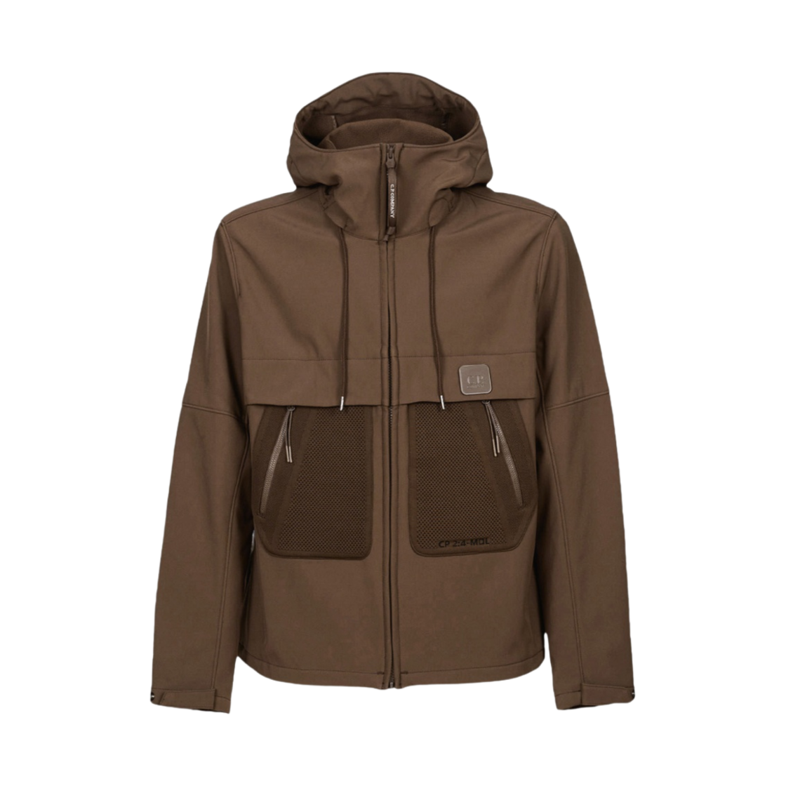 C.P. 컴퍼니 쉘-R 메트로폴리스 시리즈 후드 자켓 패트리지 브라운 - 22FW(C.P. Company Shell-R Metropolis Series Hooded Jacket Partridge Brown - 22FW) - 1