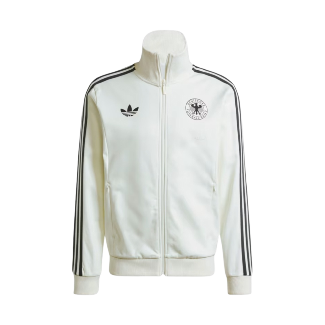 아디다스 독일 베켄바우어 트랙 탑 오프 화이트 - KR 사이즈(Adidas German Beckenbauer Track Top Off White - KR Sizing)