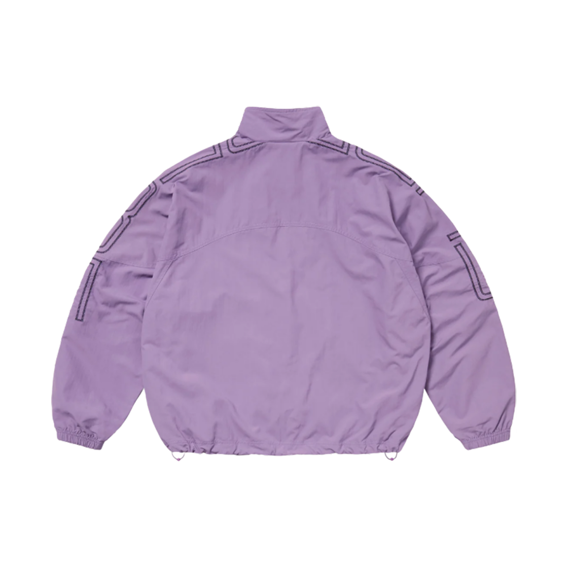슈프림 스펠아웃 자수 트랙 자켓 더스티 퍼플 - 25SS(Supreme Spellout Embroidered Track Jacket Dusty Purple - 25SS) - 2