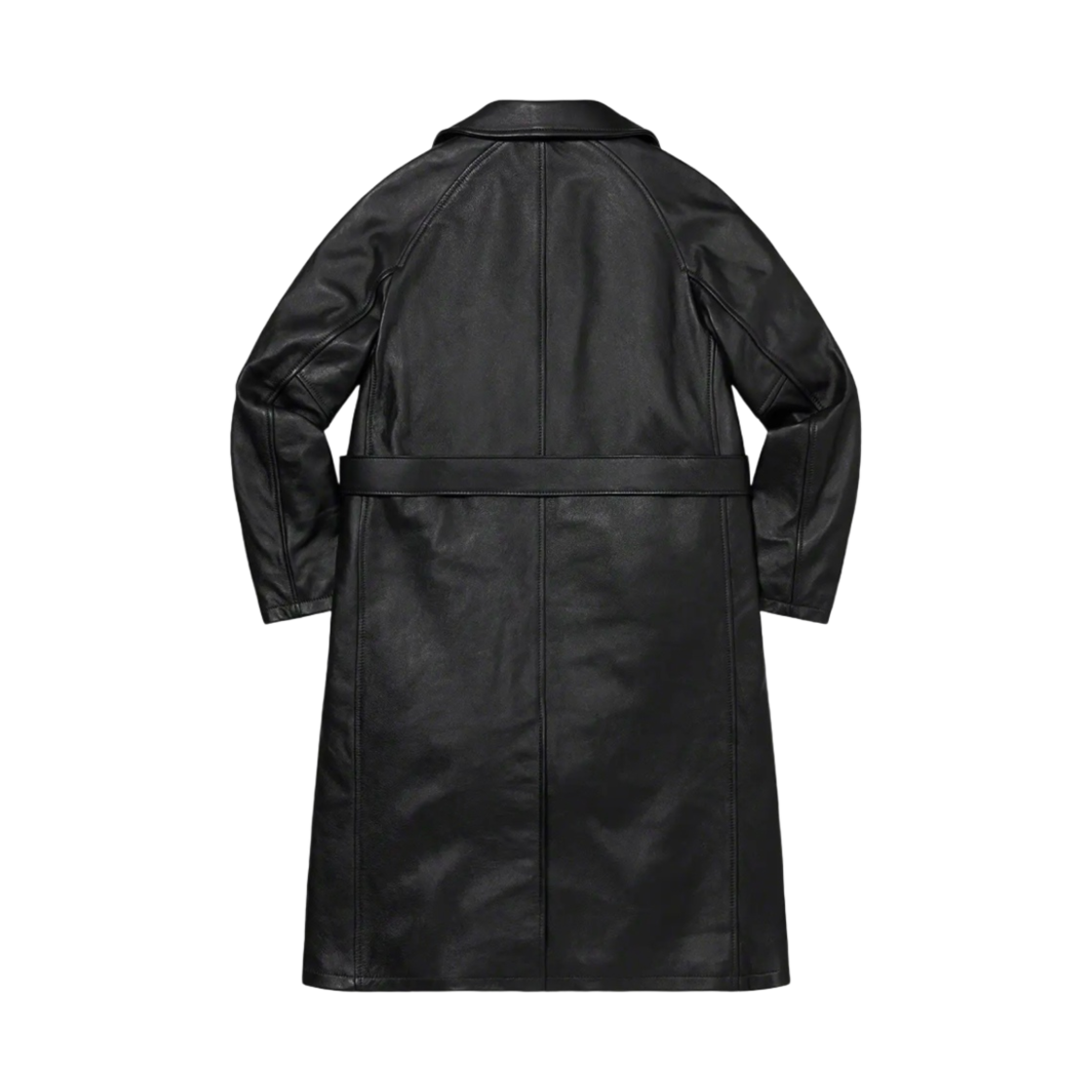 슈프림 x 쇼트 레더 트렌치 코트 블랙 - 22FW(Supreme x Schott Leather Trench Coat Black - 22FW) - 2